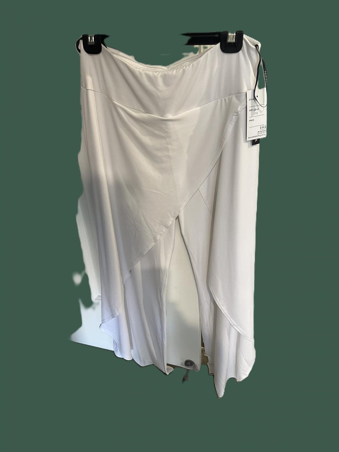 Customer photo review of Pyrmont White Layered Pants