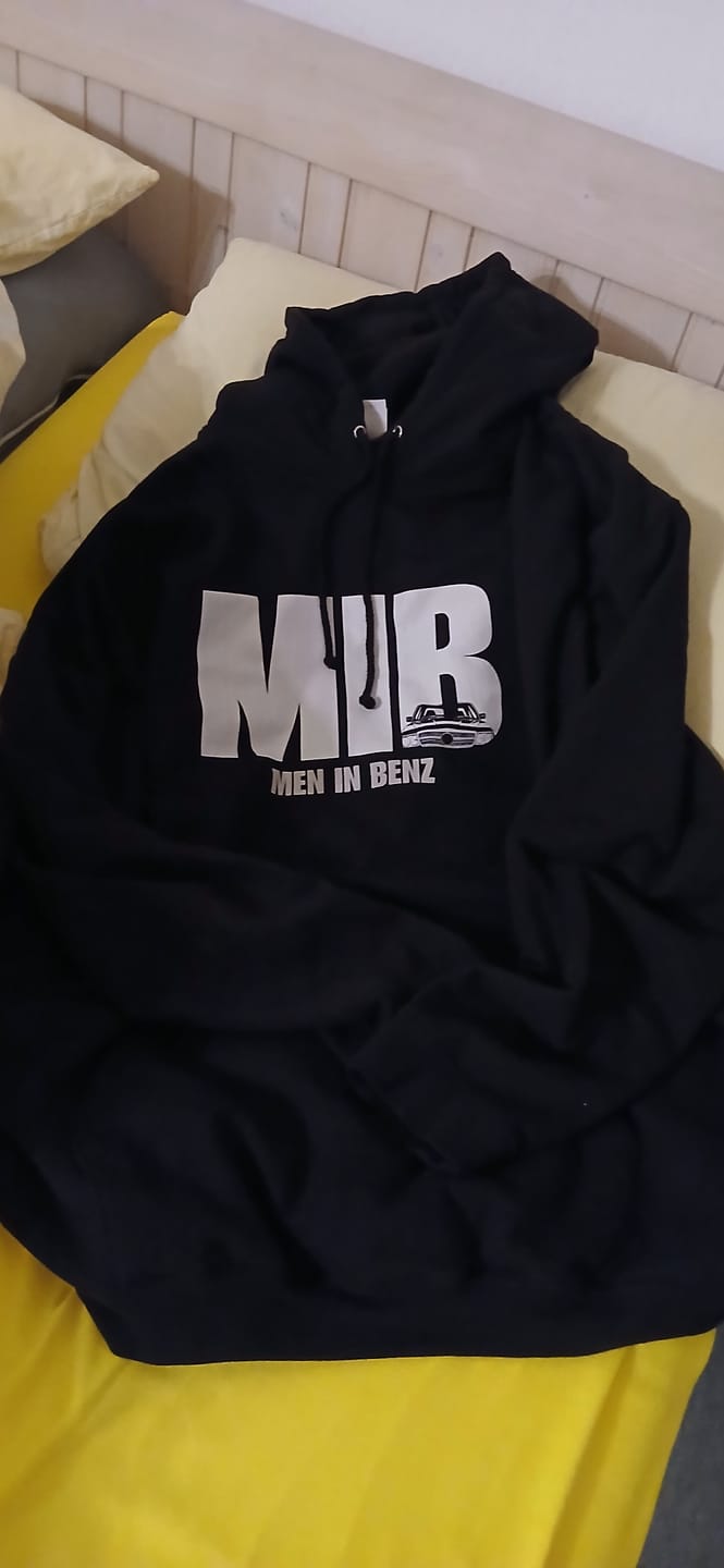 Customer photo review of MIB Mercedes Hoodie