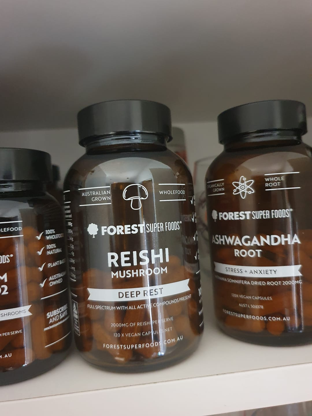 Customer photo review of Australian Grown Reishi Mushroom Capsules