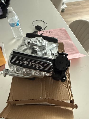 Customer photo review of Gasoline OHV V8 Small-block Engine Model Kits