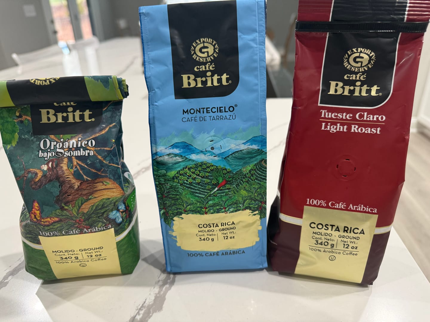 Customer photo review of COSTA RICAN MONTECIELO COFFEE FROM TARRAZÚ