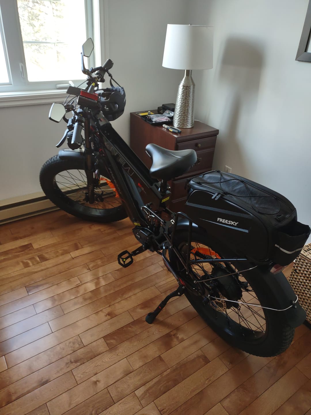 Customer photo review of Twist Throttle with Grips (Right-Hand Only)