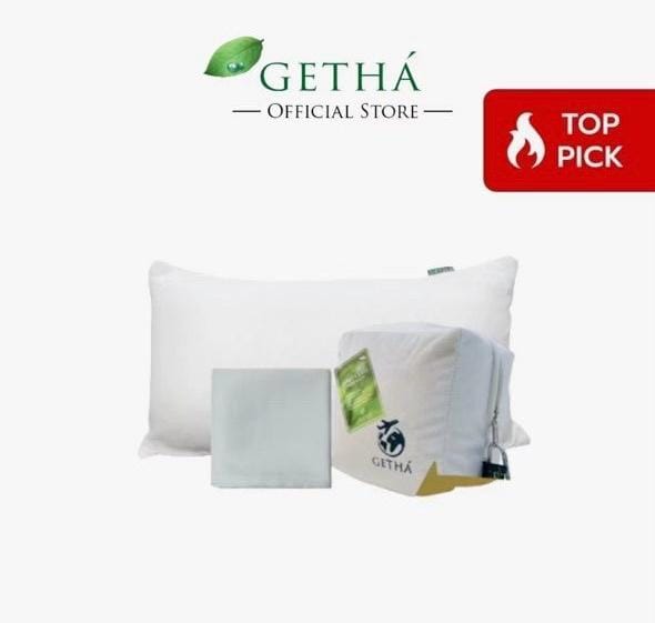 Customer photo review of Getha First Class Travel Latex Pillow
