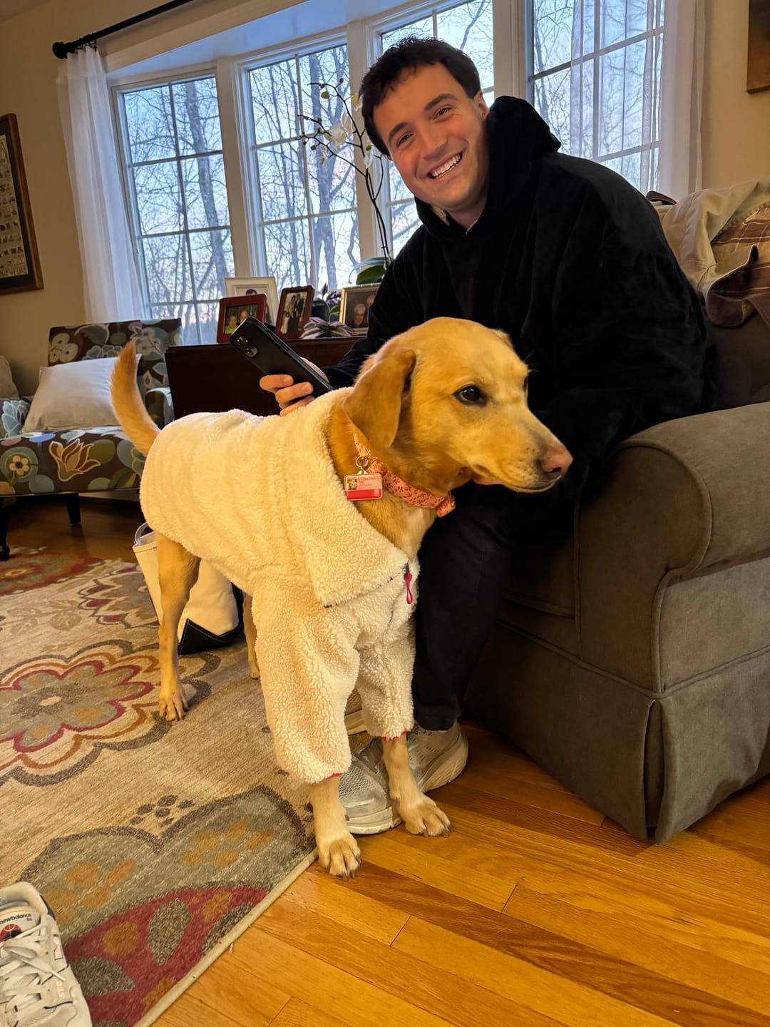 Customer photo review of Monkey Fleece Jacket