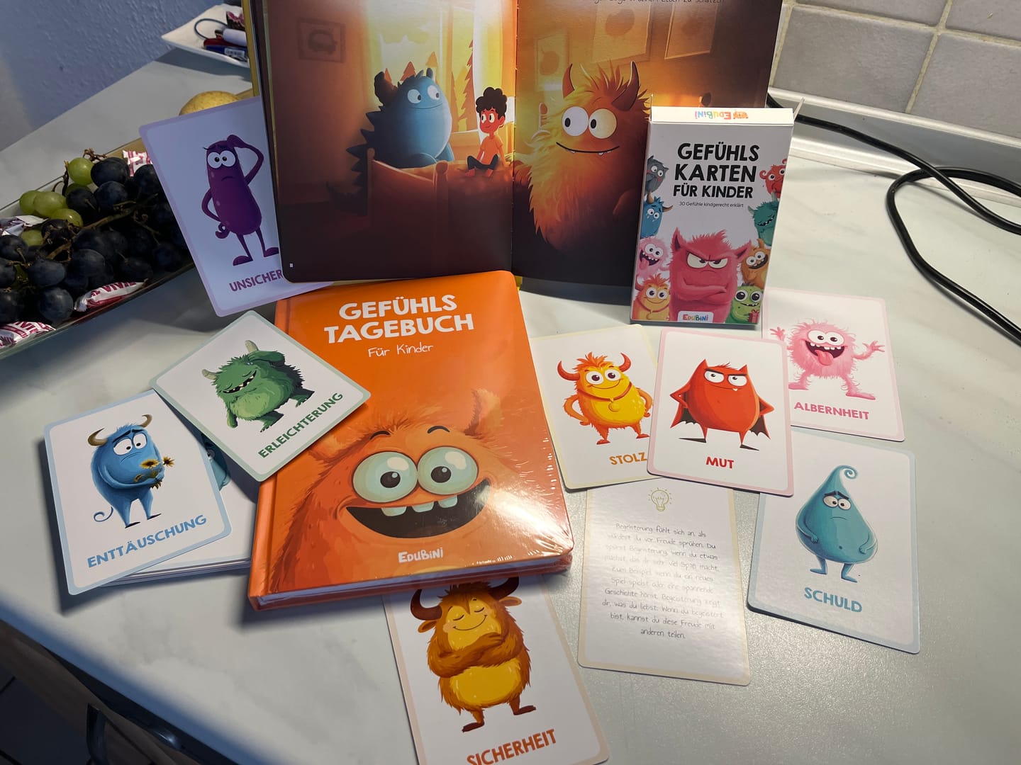 Customer photo review of Edubini Gefühlstagebuch für Kinder