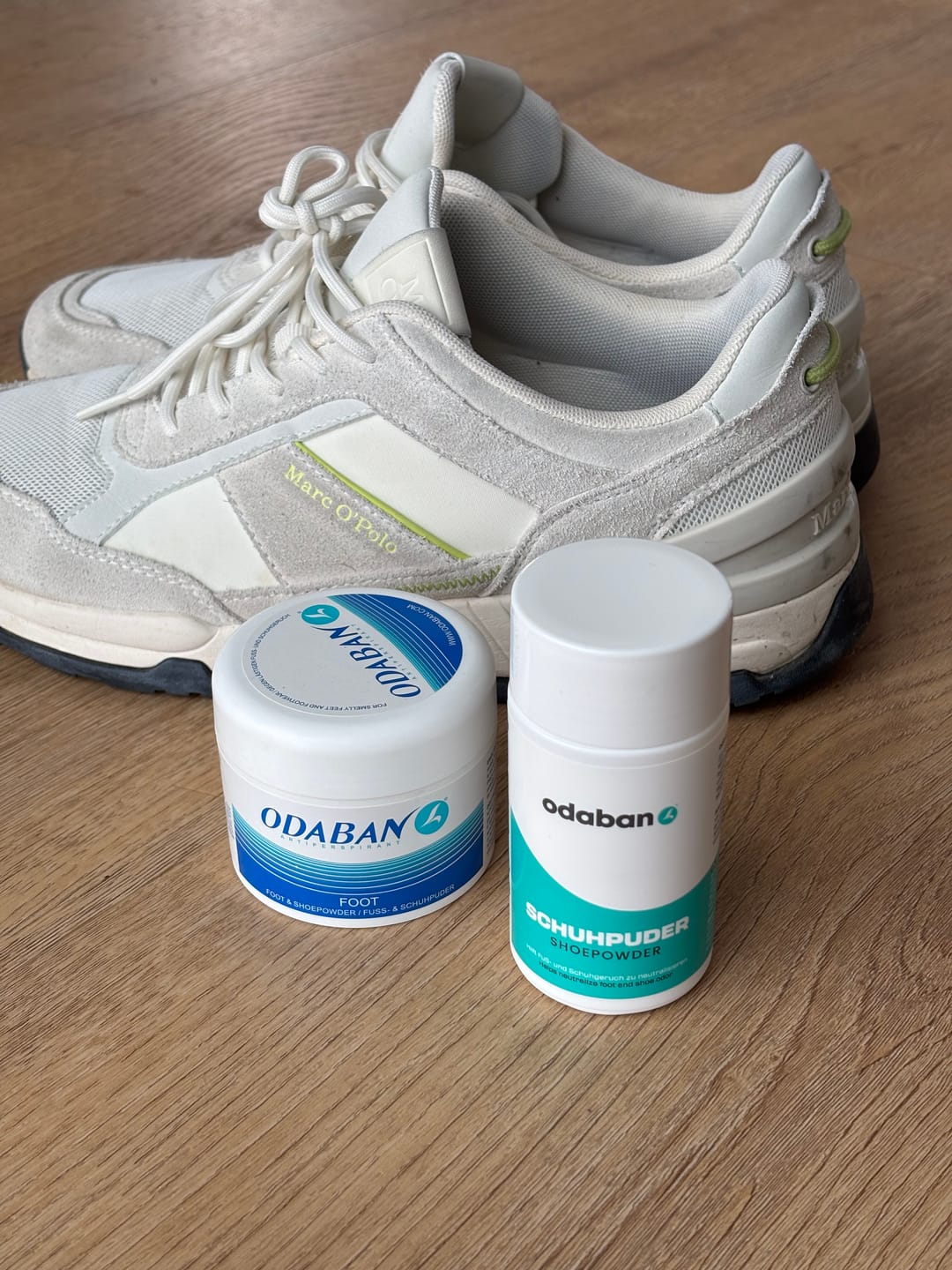Customer photo review of odaban® Fuß- und Schuhpuder