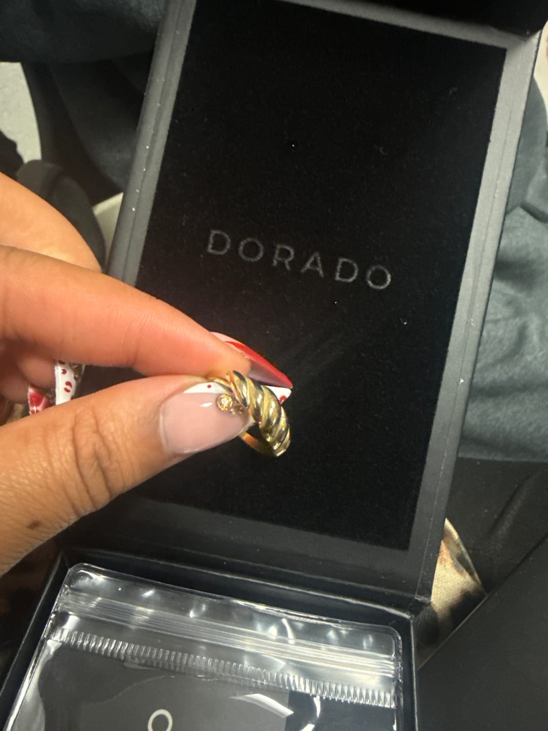 Customer photo review of Twisted Ring