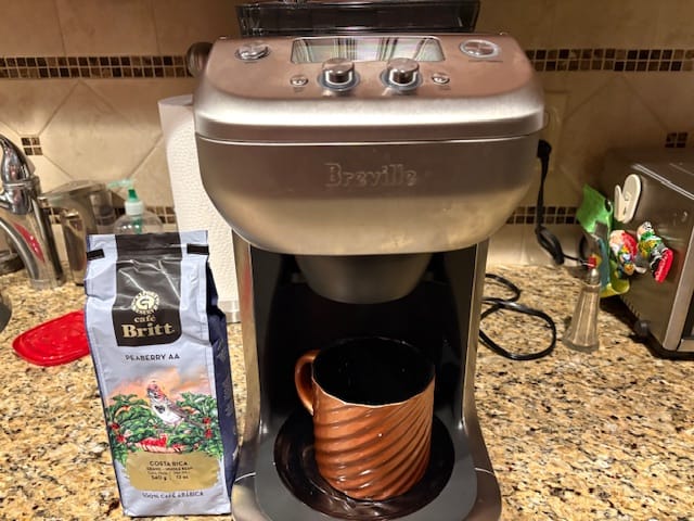 Customer photo review of COSTA RICAN PEABERRY AA COFFEE