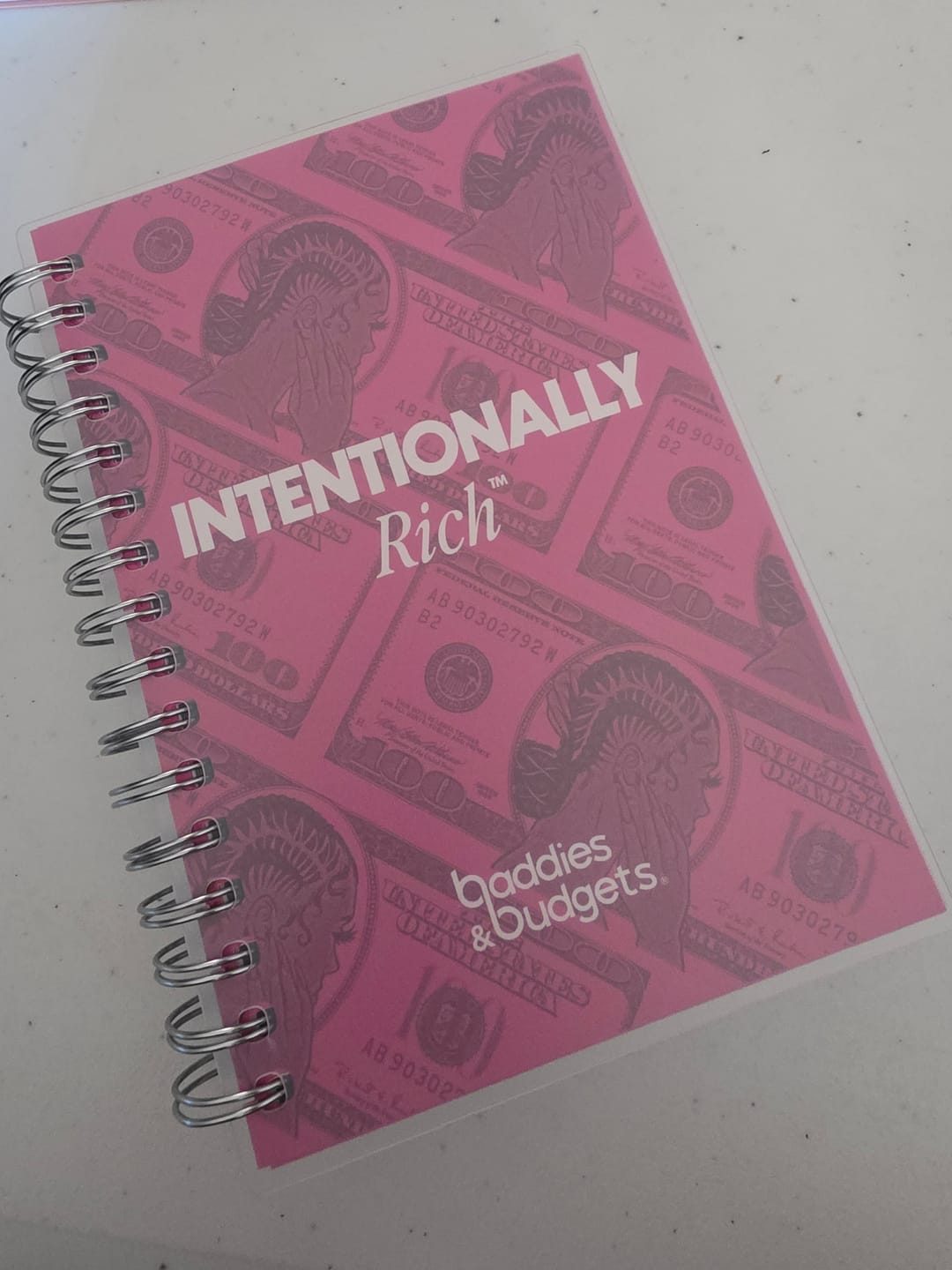 Customer photo review of The Budget Planner - A5