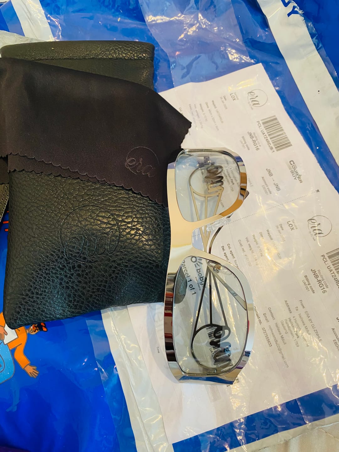Customer photo review of Era Million Sunglasses - Silver