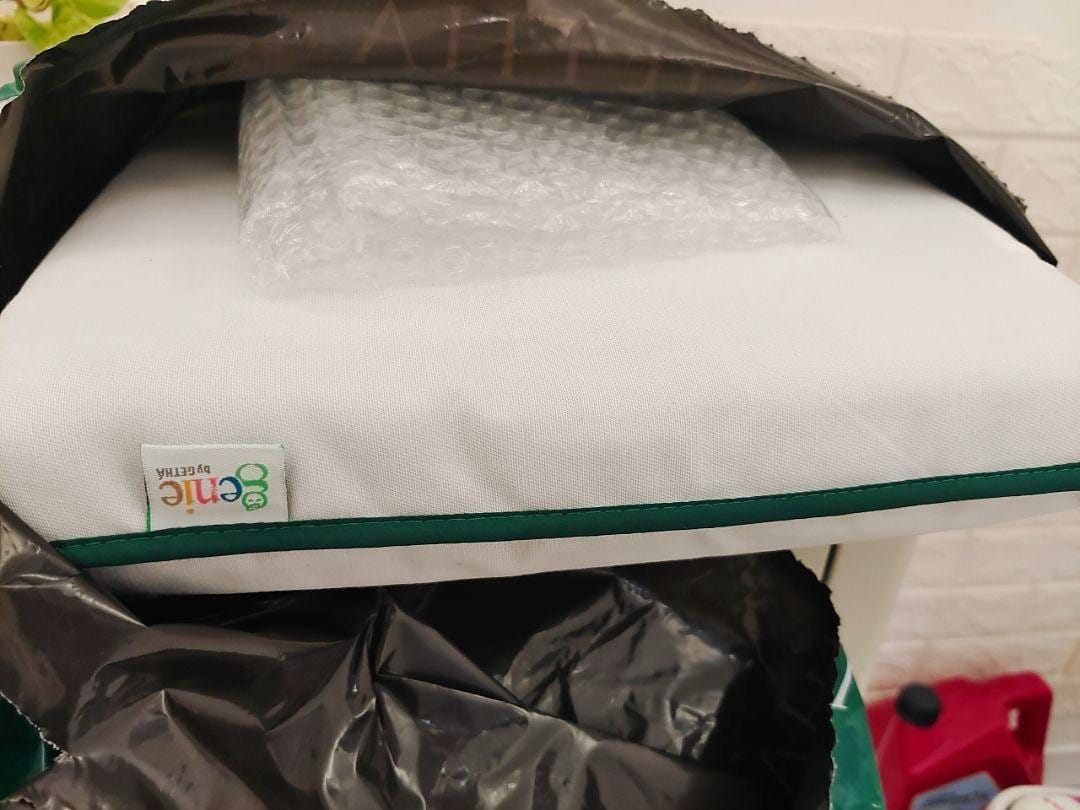 Customer photo review of Getha Sleepy Kids Latex Pillow