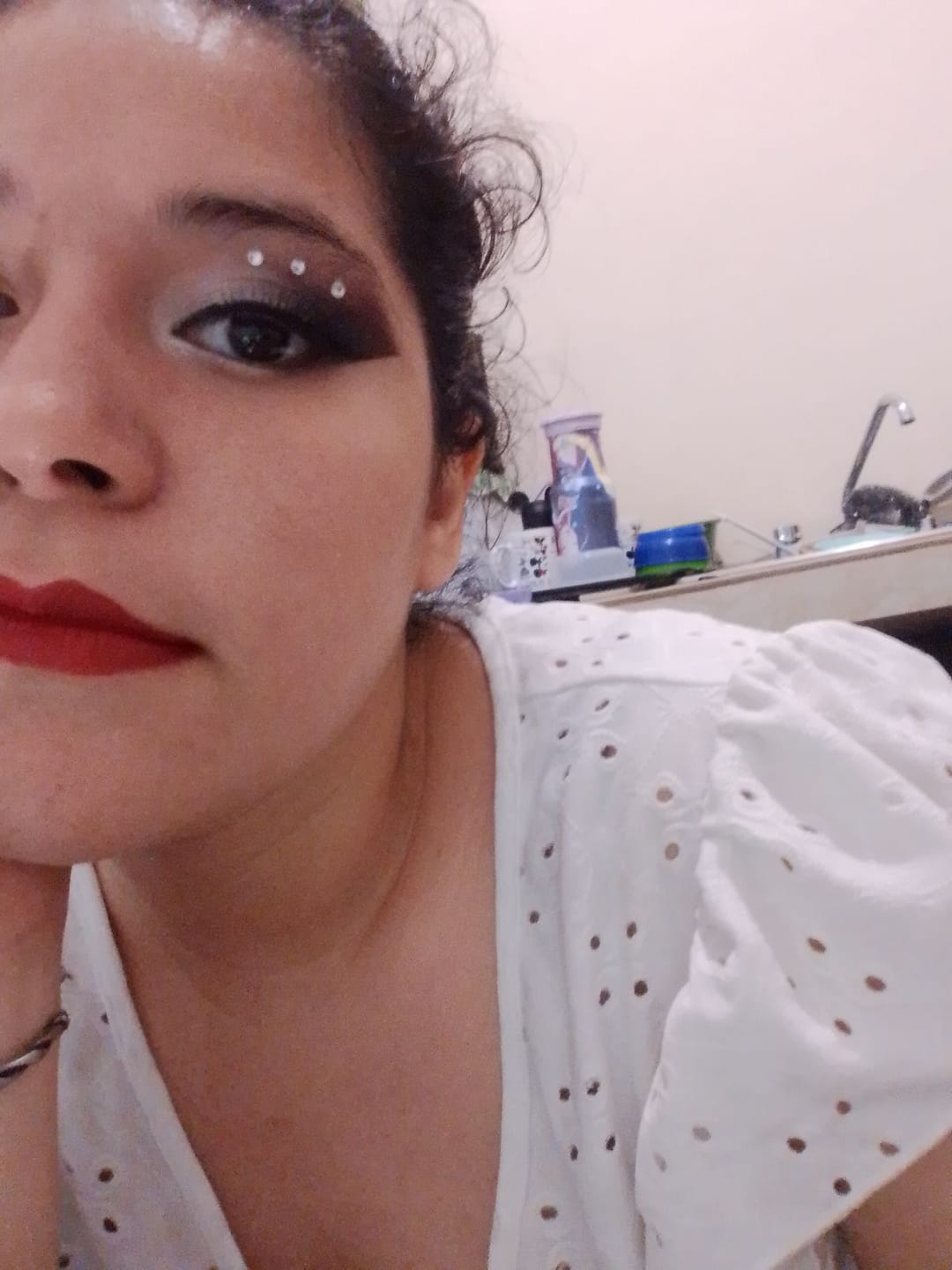 Customer photo review of Labial Líquido Mate Evil Queen