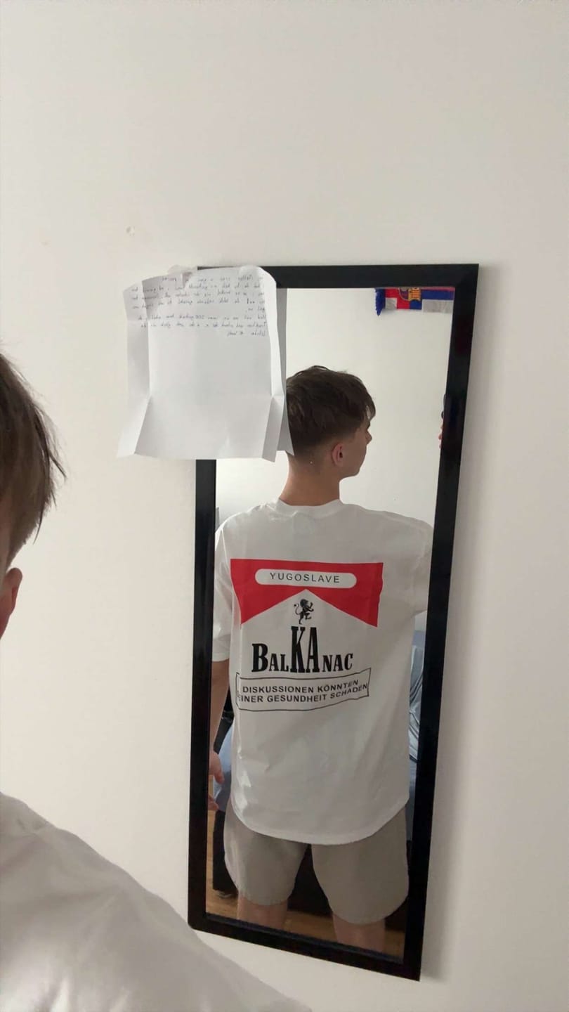 Customer photo review of Balkanac Premium T-Shirt
