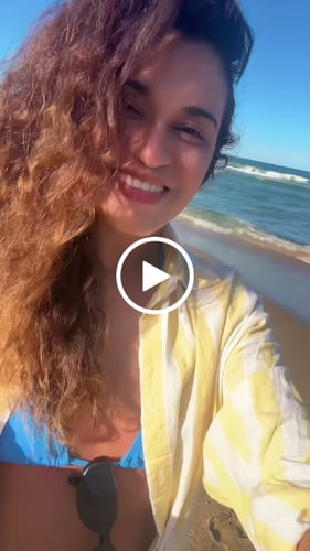 Customer video review of Calcinha Fita Enseada
