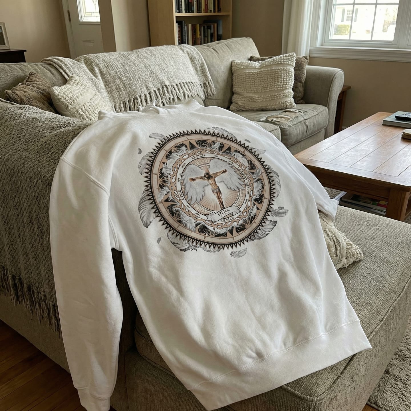Customer photo review of LE SWEAT "I.N.R.I."