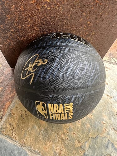 Customer photo review of Stephen Curry Autograph Signing