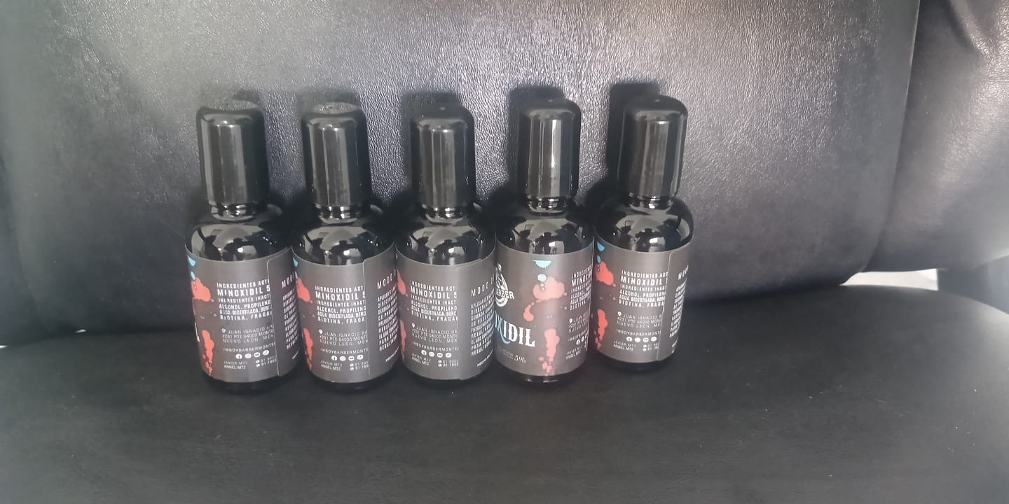 Customer photo review of Soy Barber - Minoxidil 30ml