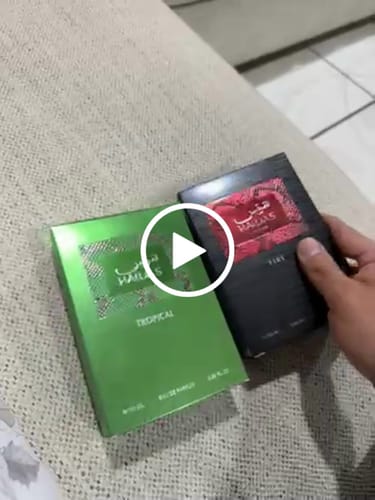 Reseña con vídeo de un cliente sobre DUO PERFUME HAWAS TROPICAL Y FIRE