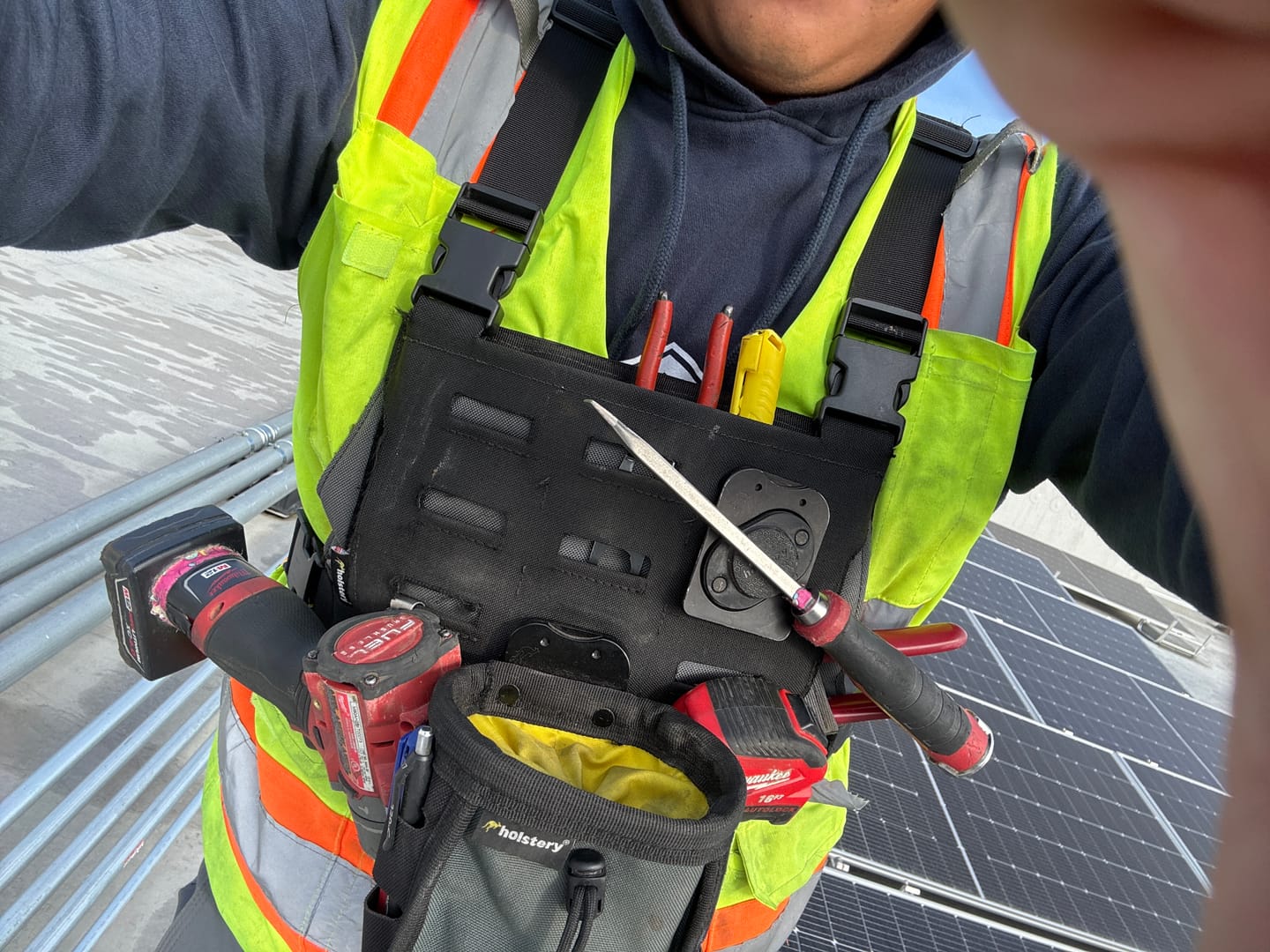 Customer photo review of ModRig | Modular Chest Rig