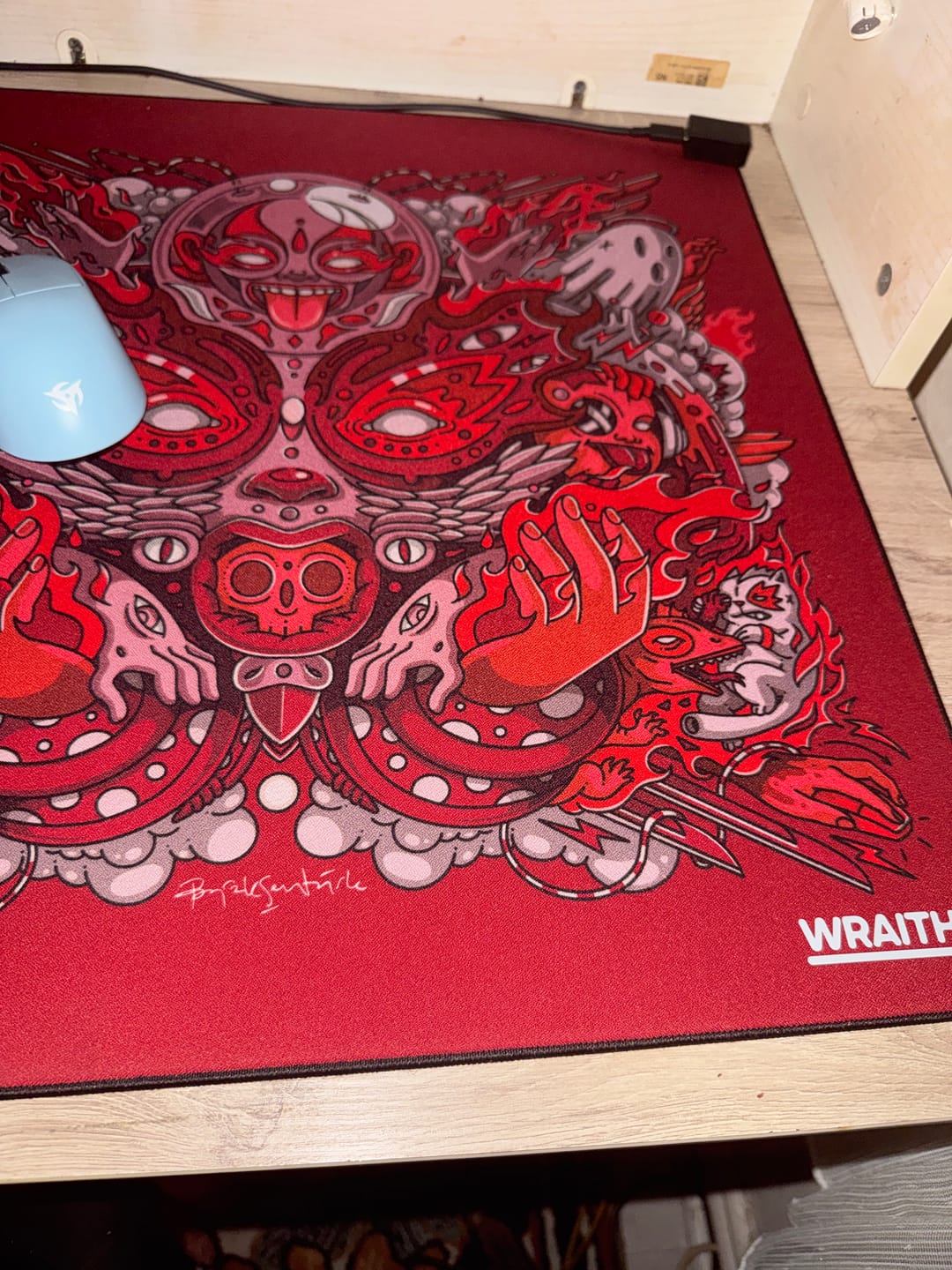 Customer photo review of Wraith Spirit of Aim Pro Mousepad