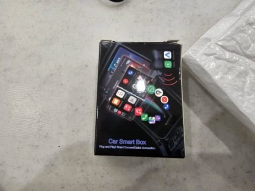 Customer photo review of 2in1 Wireless CarPlay Adapter Android Auto Wired to Wireless Automatic Connection AI Smart Box for All Cars With Wired CarPlay