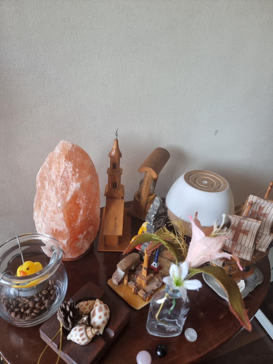Customer photo review of Lámpara De Sal Del Himalaya 2-3 Kg Con Dimmer