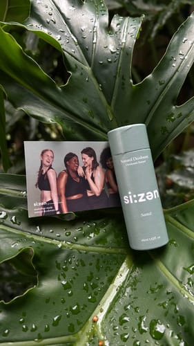 Customer photo review of Aluminium Free Natural Deodorant – Santal | Si:zen Naturals