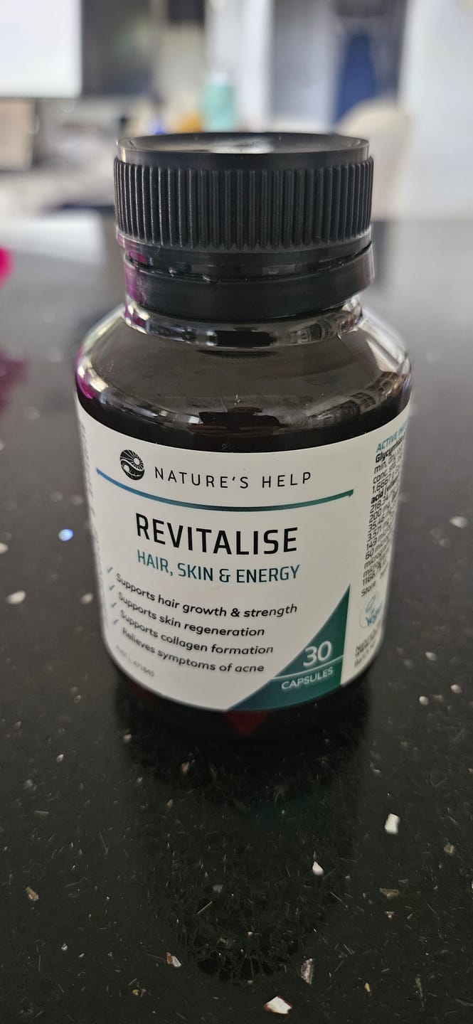 Customer photo review of Revitalise - Hair, Skin & Energy