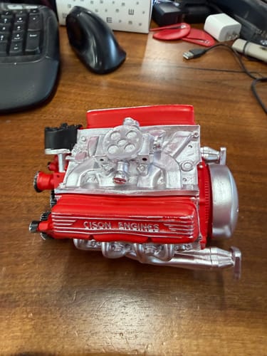 Customer photo review of Gasoline OHV V8 Small-block Engine Model Kits