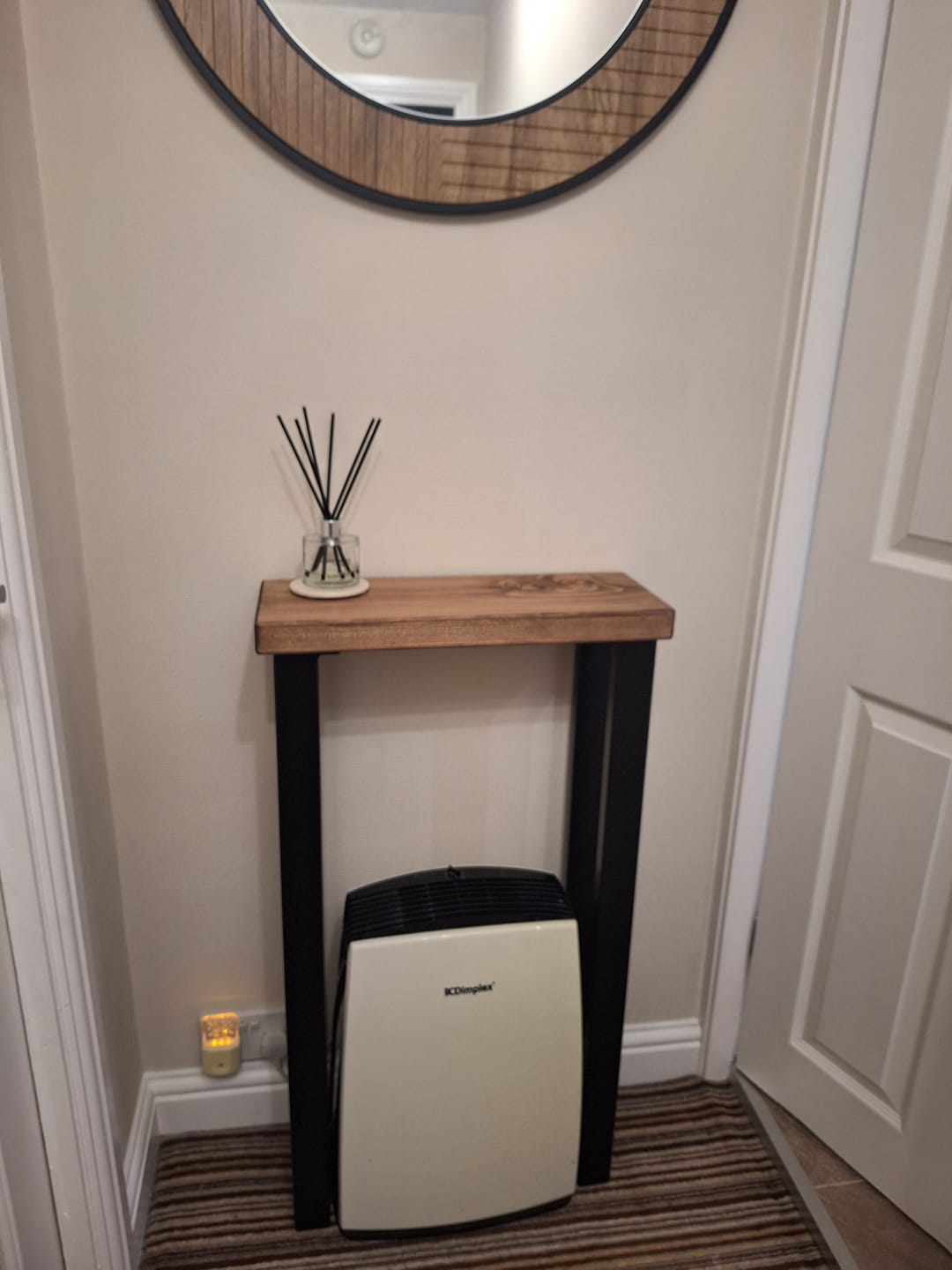 Customer photo review of Rustic Console Table  | 20cm Depth