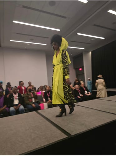 Customer photo review of Mahogany Kimono