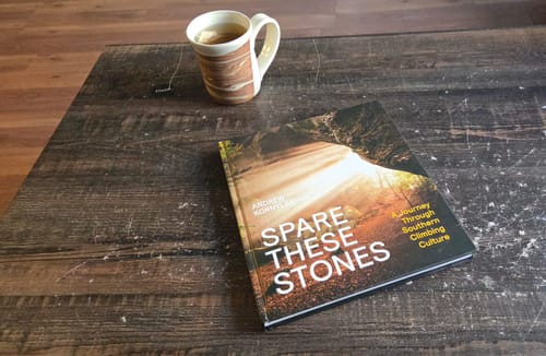 Customer photo review of Spare These Stones: A Journey Through Southern Climbing Culture by Andrew Kornylak