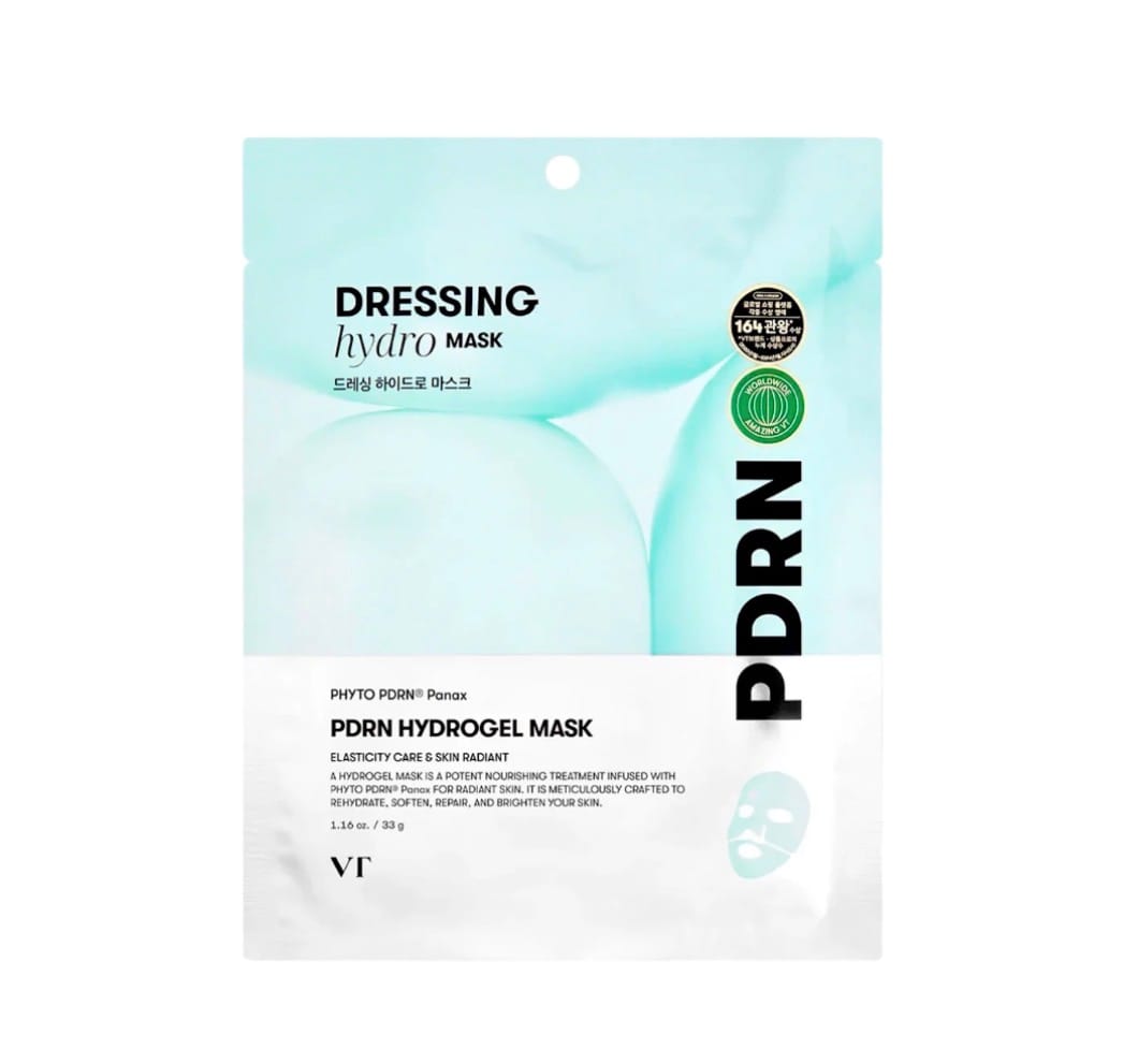 Customer photo review of Hidrogēla maska ādas elastībai VT Cosmetics PDRN Hydrogel Mask