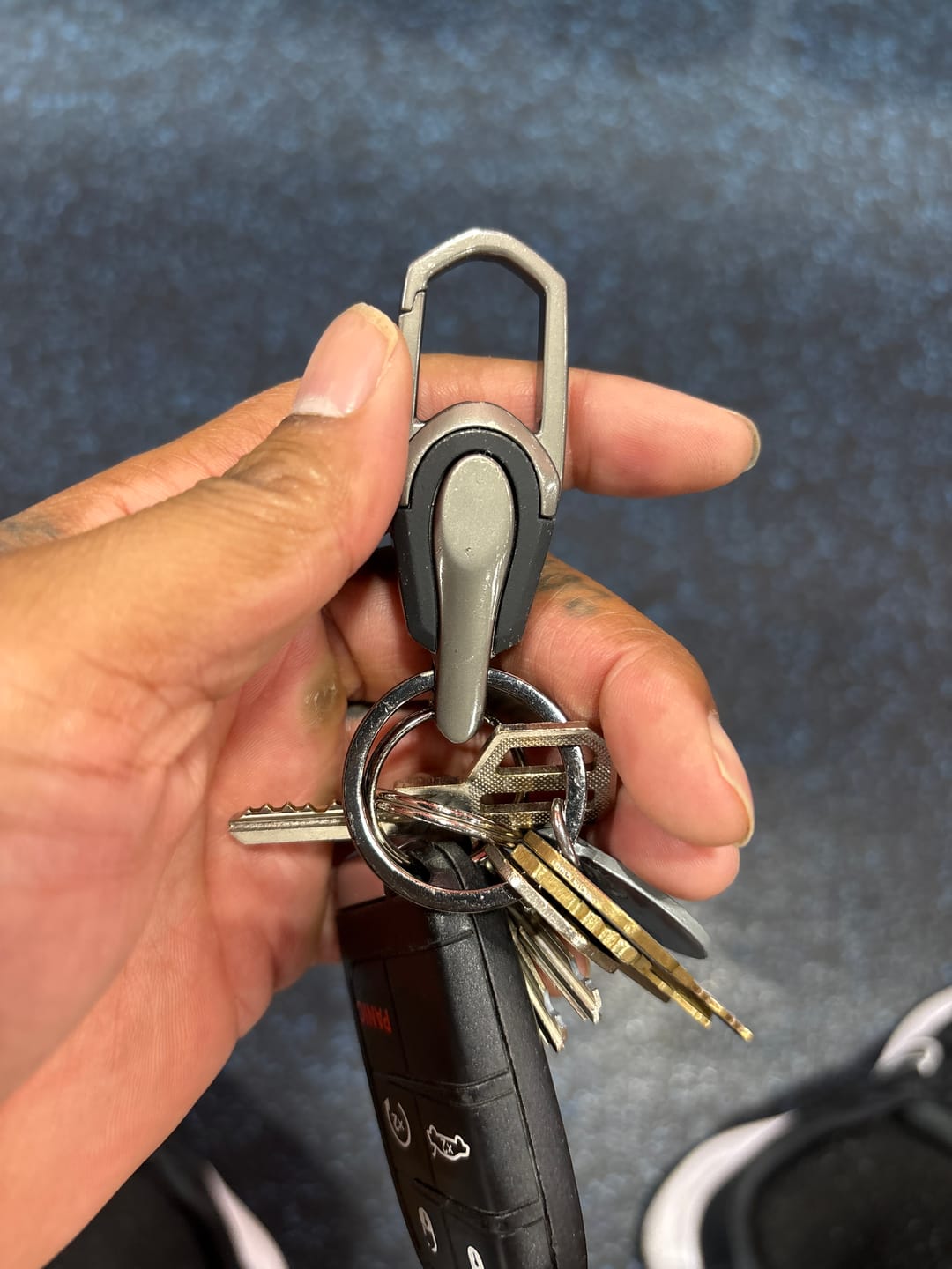 Customer photo review of 80Eighty® Zinc Alloy Keychain