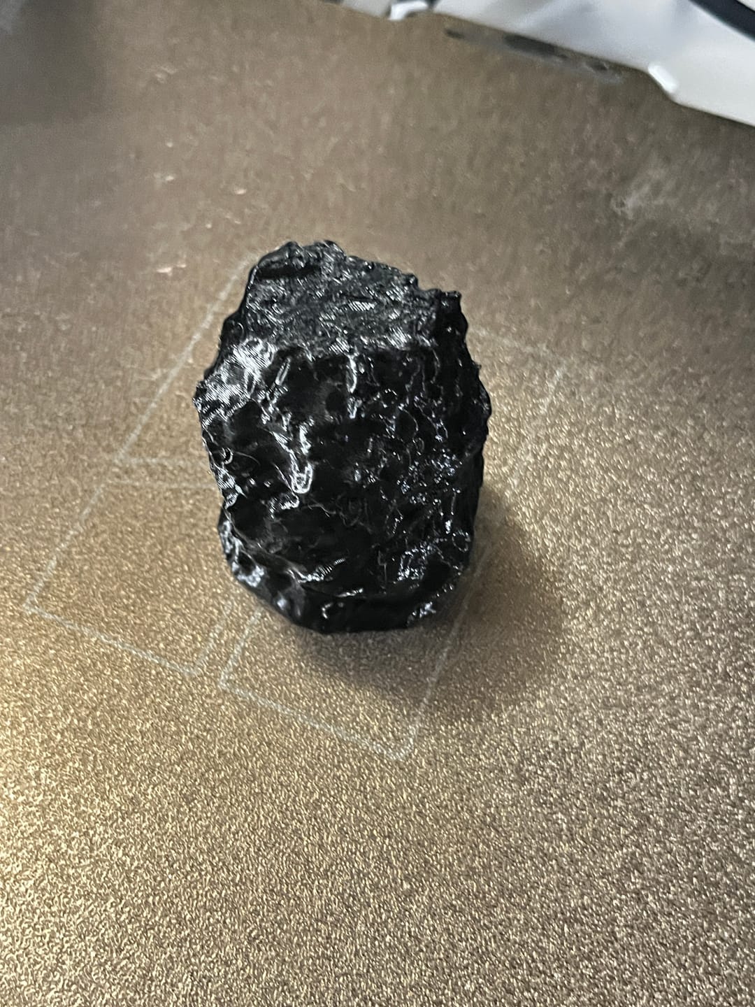 Customer photo review of Black PETG Filament 1.75mm 1kg