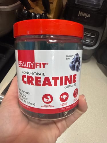 Customer photo review of Creatine Monohydrate Gummies