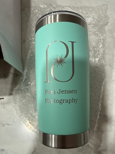 Customer photo review of (6 Pieces) Laser Engraved Tumbler | 20 oz