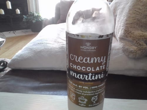 Customer photo review of CREAMY CHOCOLATE MARTINI