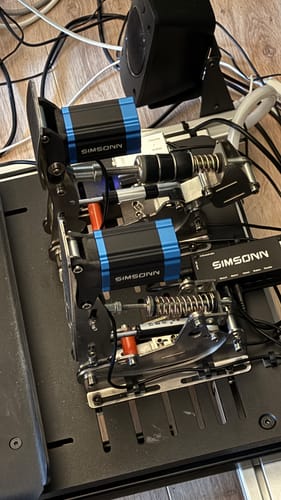Customer photo review of Simsonn VAM Pro Linear Motor -  the Pedals Haptic Reactor for Vibration Feedback