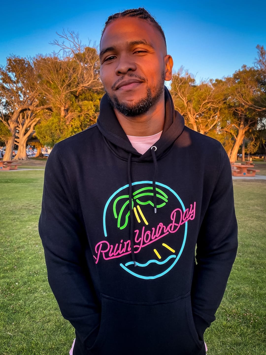 Customer photo review of RYD Premium Pullover Hoodie - Black