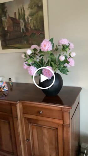Customer video review of Pivoines - Rose (6 tiges / 18 têtes de fleurs)