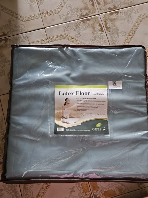 Customer photo review of Latex Floor Cushion