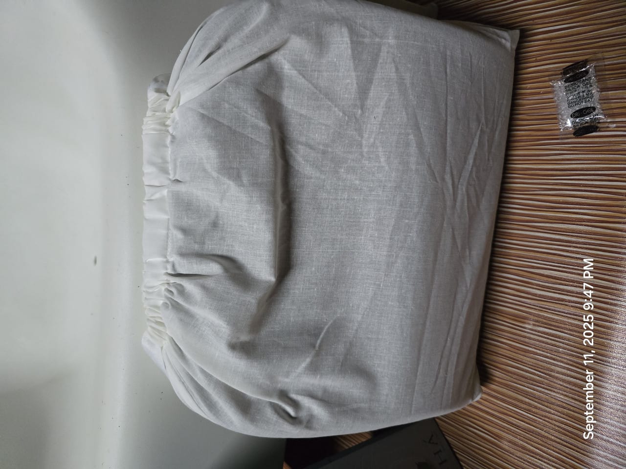 Customer photo review of Getha Guardian Lumbar Support Latex Cushion