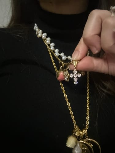 Customer photo review of Ciondolo "Notte protetta"