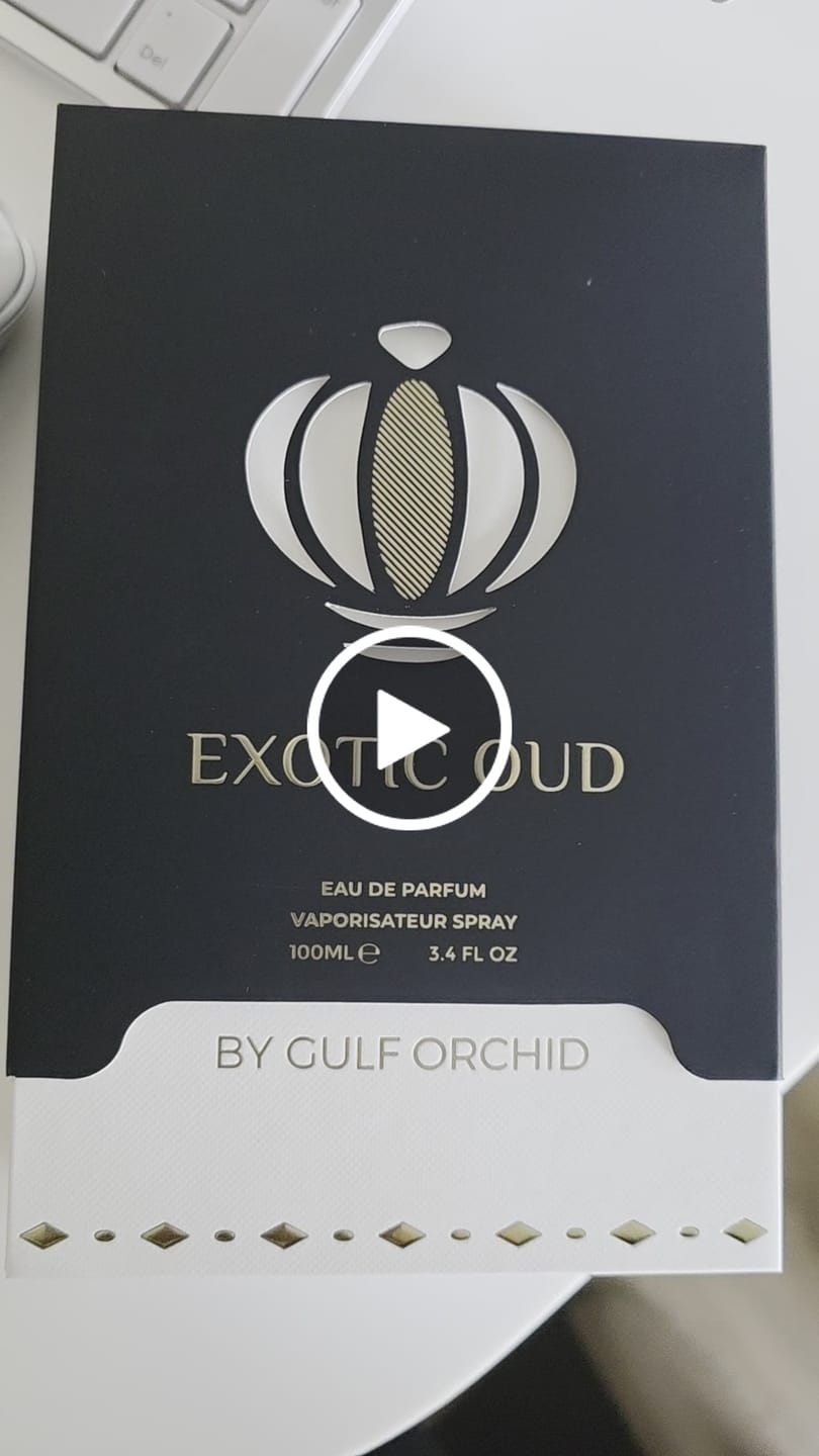 Customer video review of EXOTIC OUD