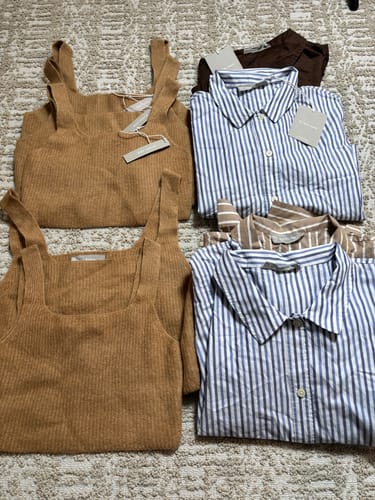 Customer photo review of Everlane NWT Mystery Bundle