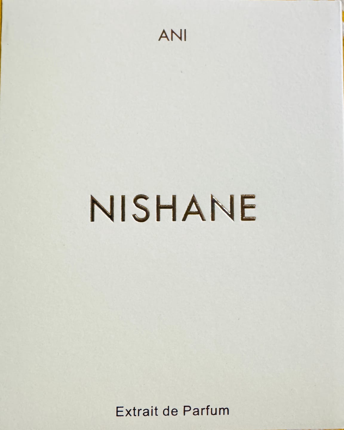 Customer photo review of Nishane Ani Extrait De Parfum For Unisex