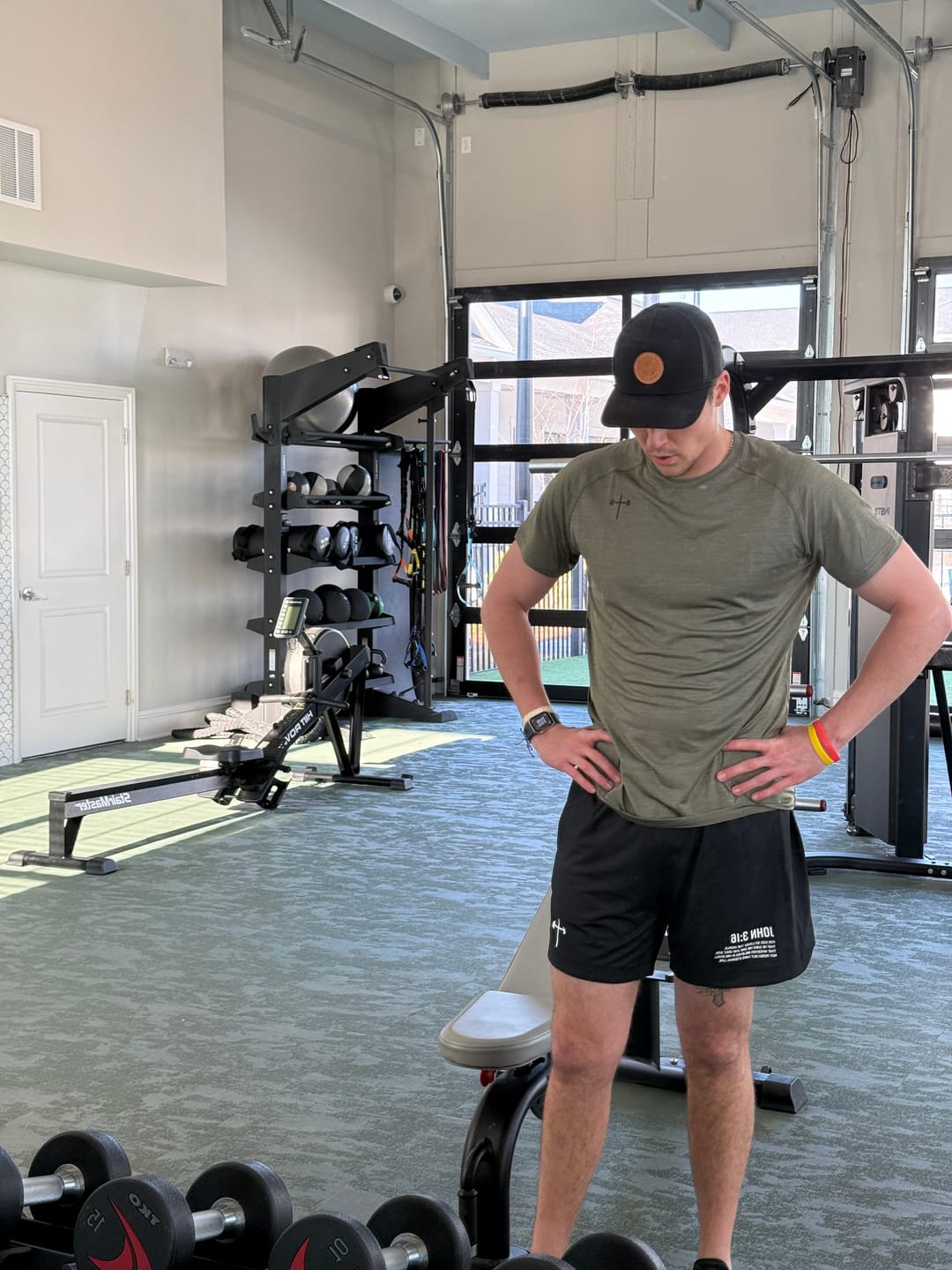 Customer photo review of Signature Tech Liner Shorts
