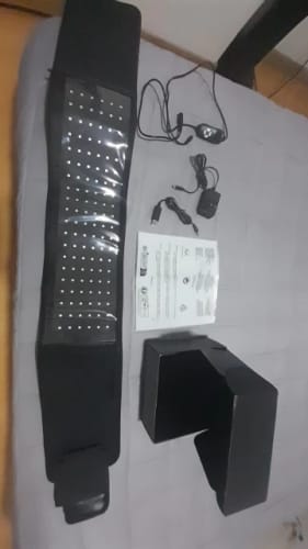 Customer photo review of Red light therapy belt