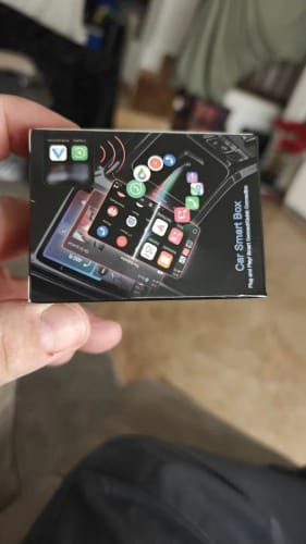Customer photo review of 2in1 Wireless CarPlay Adapter Android Auto Wired to Wireless Automatic Connection AI Smart Box for All Cars With Wired CarPlay